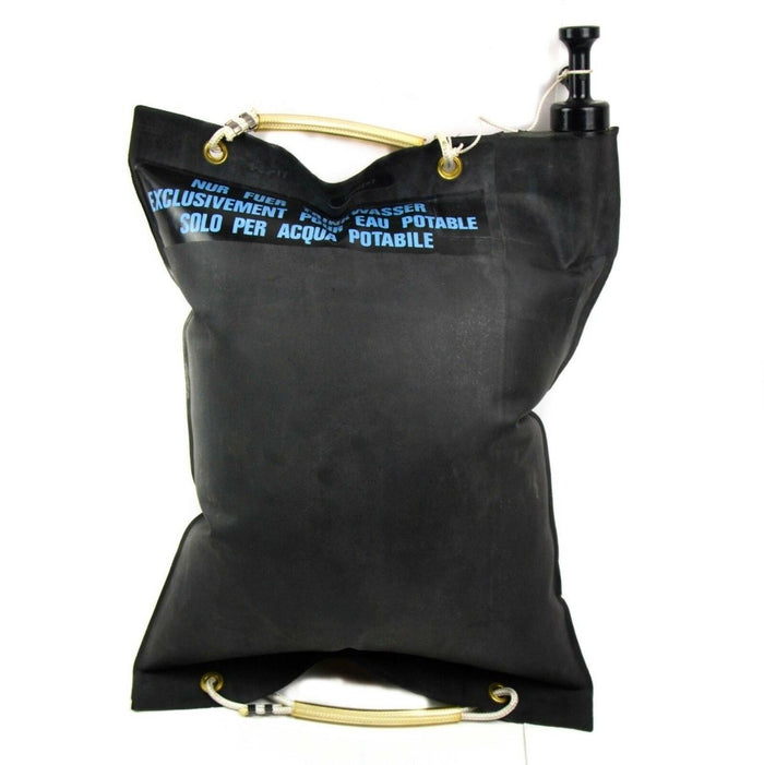 Original Schweizer Militär-Gummibeutel 20L Army Surplus in Schwarz - GoMilitar