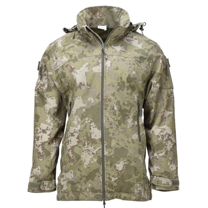 Original türkischer Feldparka aus RipStop-Material, Fooldaway-Kapuze, Kama-Tarnung – GoMilitar