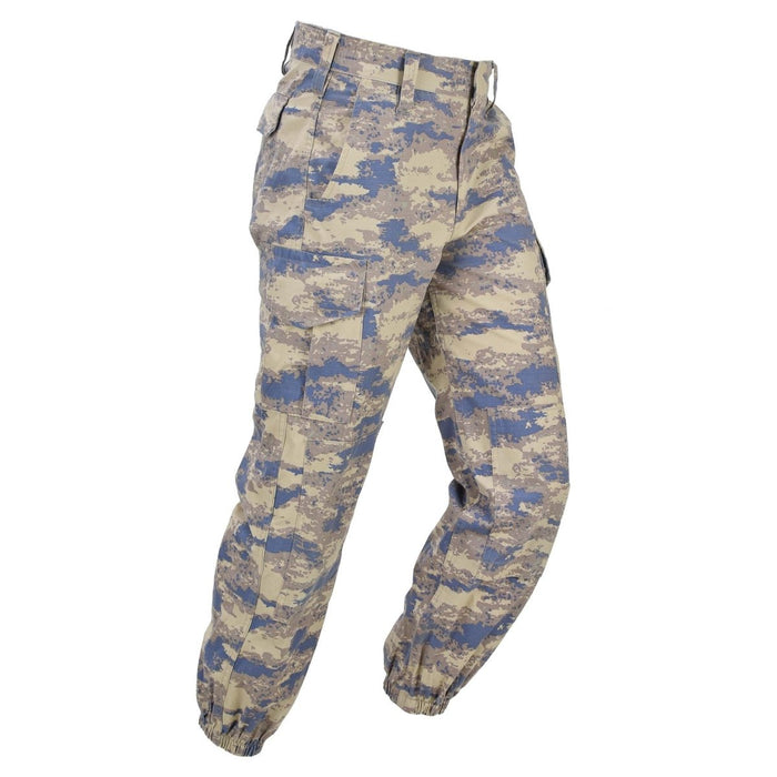 Pantalon de terrain militaire turc original AG18 Air Force RipStop M2018 Camo - GoMilitar