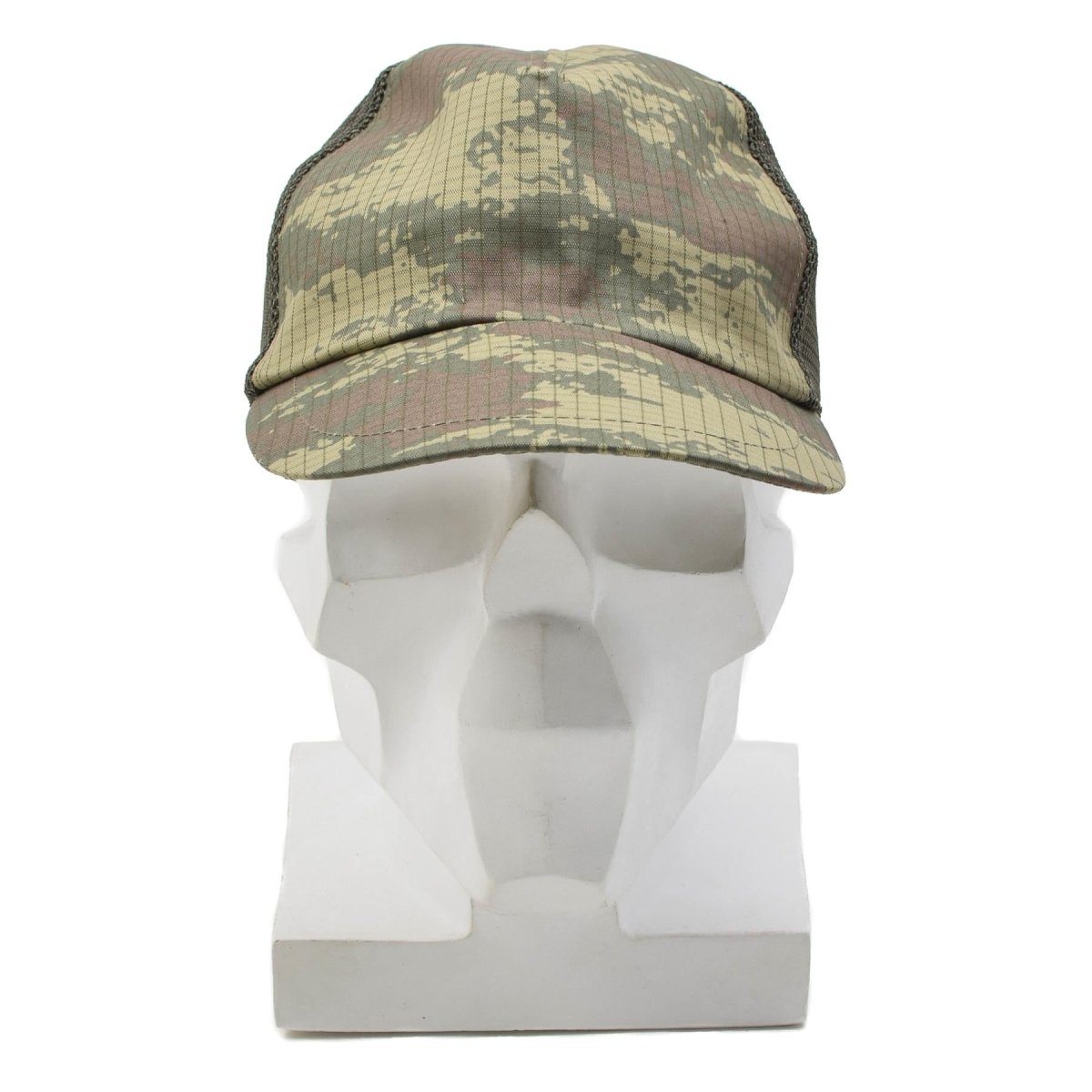 Original Turkish Military Field Cap Snapback Ripstop Mesh Insert M2008 Camo