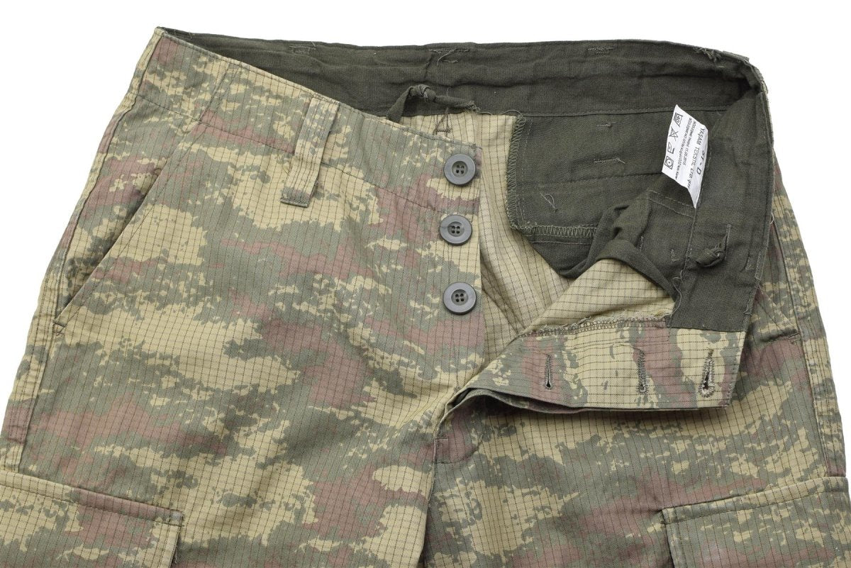 Pantalon de terrain militaire turc Original, résistant, Ripstop, numéro de l'armée, camouflage M2008