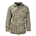 Original türkische Militär-Fallschirmjäger-Jacke Parka Camouflage Ripstop gefüttert Armee