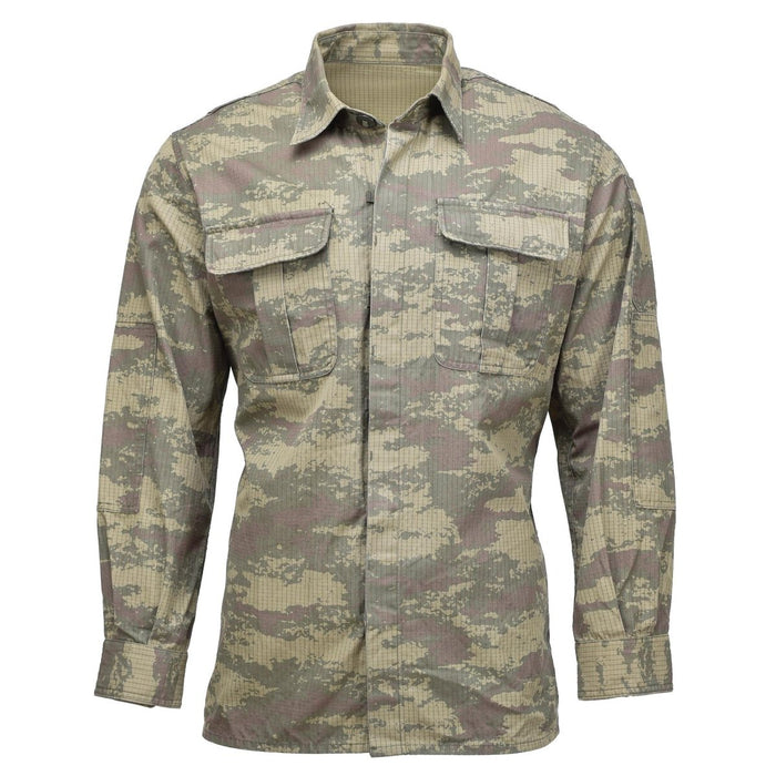 Magliette militari turche originali ripstop leggero tattico mimetico deserto arido - GoMilitar