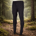 Original türkische Militär-Unterhose, Knopfverschluss, Thermo-Basisschicht, Schwarz