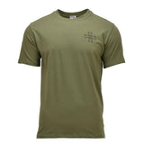 T-Shirt militaire ukrainien original, emblème des forces armées, Tryzub, manches courtes