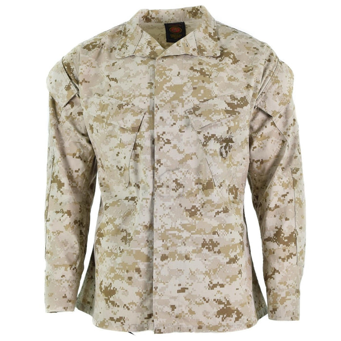 Veste originale des troupes de l'armée américaine BDU chemises camouflage du désert numérique numéro militaire - GoMilitar