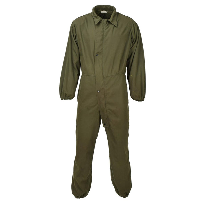 Combinaison militaire américaine originale, combinaison de travail mécanique, fermeture à pression de l'armée, Olive - GoMilitar
