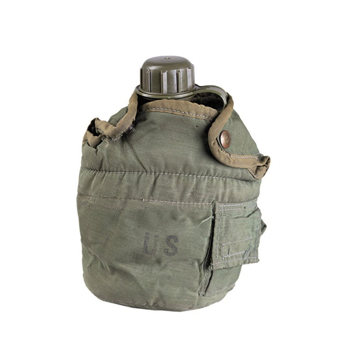 Original U.S. Militär Kunststoff 0,75L Feldausrüstungsabdeckung Army Issue Olive - GoMilitar