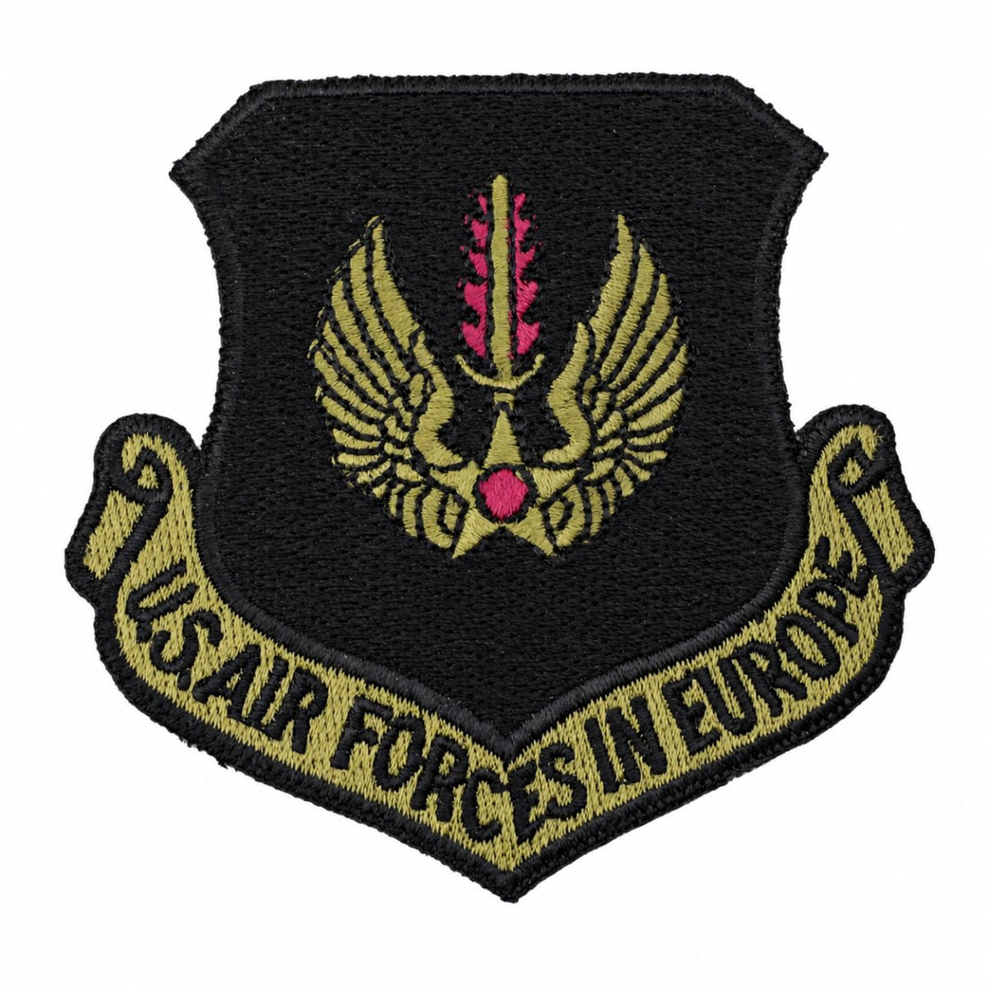 Original USAFE US Air Forces in Europe Patch, bestickte Sammlerabzeichen
