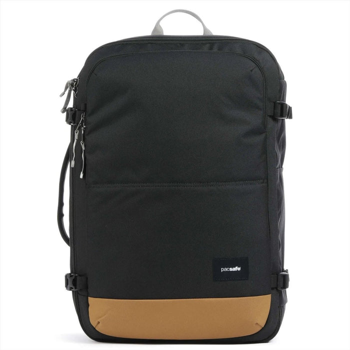 Zaino da viaggio Pacsafe Go 34L Carry On Antifurto rPET Cerniere bloccabili Nero - GoMilitar