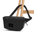 Pacsafe Go Waist pack 2.5L PFC Free Anti Theft RFID safe Sling Pack Black