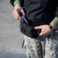 Pacsafe Go Waist pack 2.5L PFC Free Anti Theft RFID safe Sling Pack Black