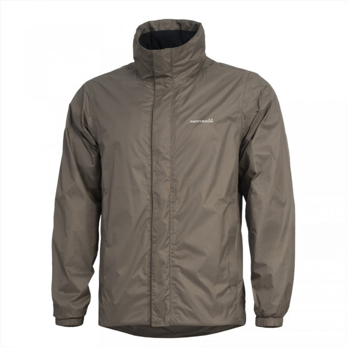 Giacca antipioggia PENTAGON Atlantic V2.0 Rivestimento DWR leggero resistente all'acqua - GoMilitar
