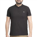 PENTAGON Levantes Henley Stripes klassisches T-Shirt mit kurzen Ärmeln, schnell trocknend
