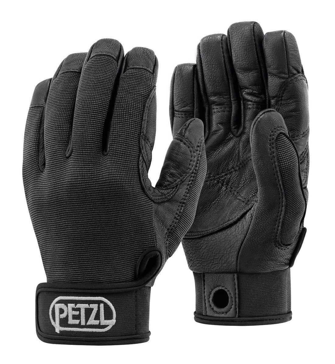 Petzl CORDEX Belay Rappel Guanti in pelle Corda da lavoro Arrampicata Tattica Nero