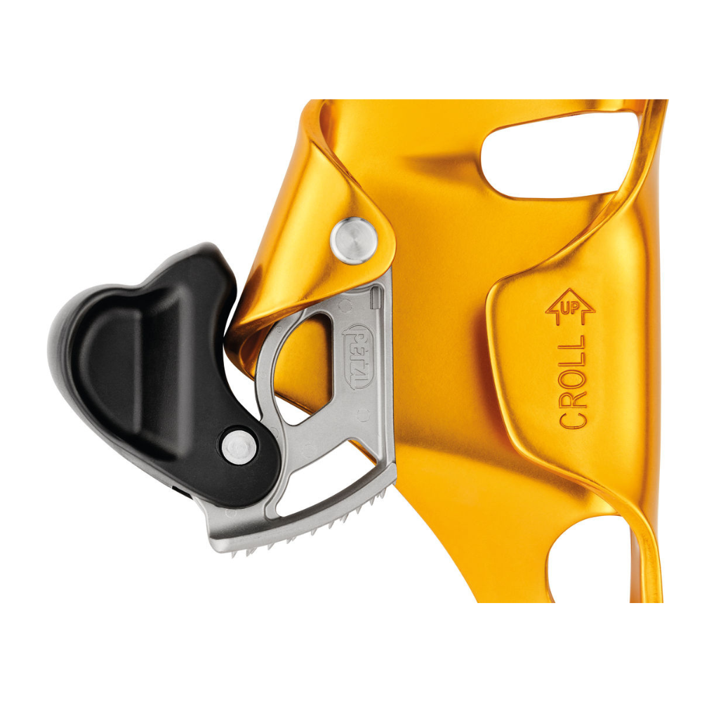 PETZL CROLL L Bloque-poitrine 8-13 mm Serre-corde Escalade Aluminium