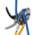 PETZL GRIGRI Sicherungsgerät, unterstütztes Bremsen, Klettern, Abseilen, Orange