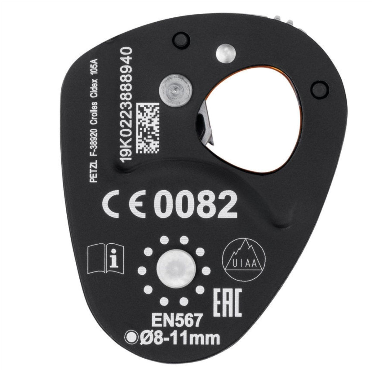 Petzl Micro Traxion Corda Puleggia Dispositivo Leggero Progress Capture 8–11 mm