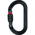 PETZL OK SCREW-LOCK Moschettone simmetrico in alluminio Rigging Nero 24kN
