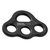 Petzl Paw Rigging Plate Taglia S Multi Anchor Plate Rope Access Rescue Nero