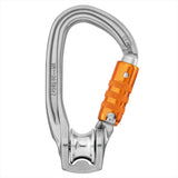 Petzl Rollclip Z Triact-Lock Puleggia Moschettone Alluminio CE0082 Corda 20mm
