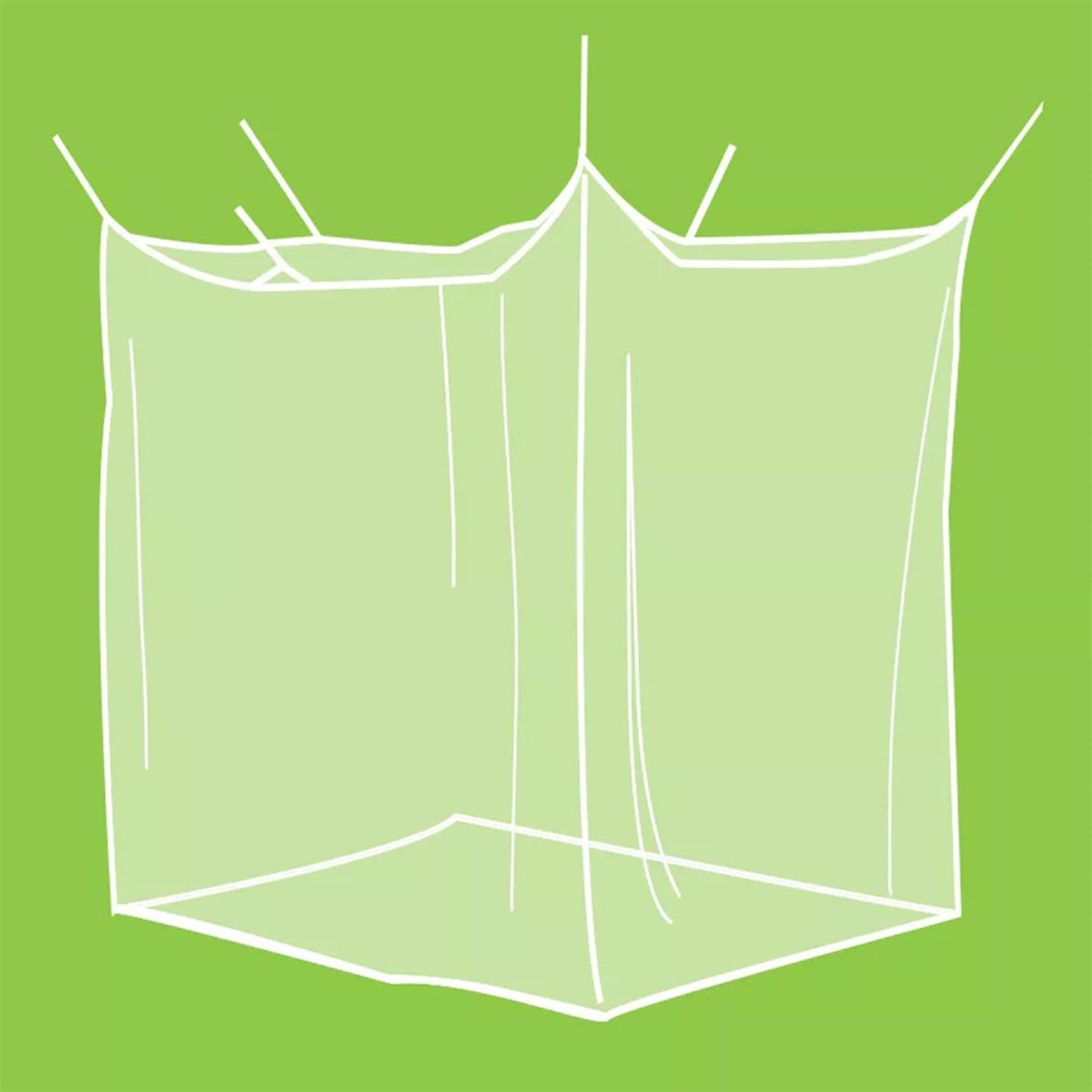 Pharmavoyage Cabin 2 two-person mosquito net long-lasting mesh insect protection