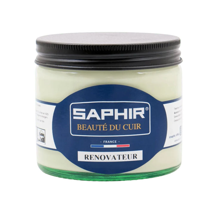 Saphir Renovateur Crema balsamo per scarpe Total Care Pelle liscia Vaso da 250 ml - GoMilitar