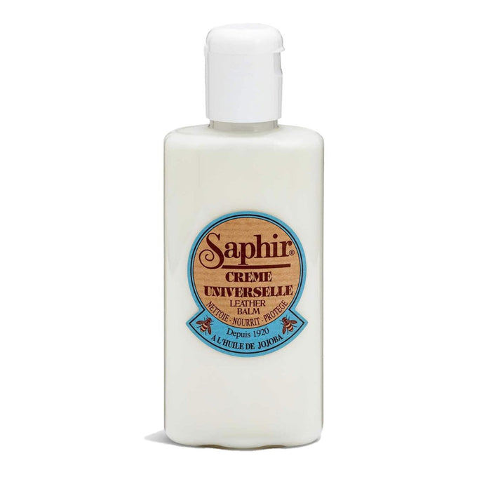 Saphir Crema universale per la cura della pelle, borse per scarpe, pelle liscia, 150 ml - GoMilitar