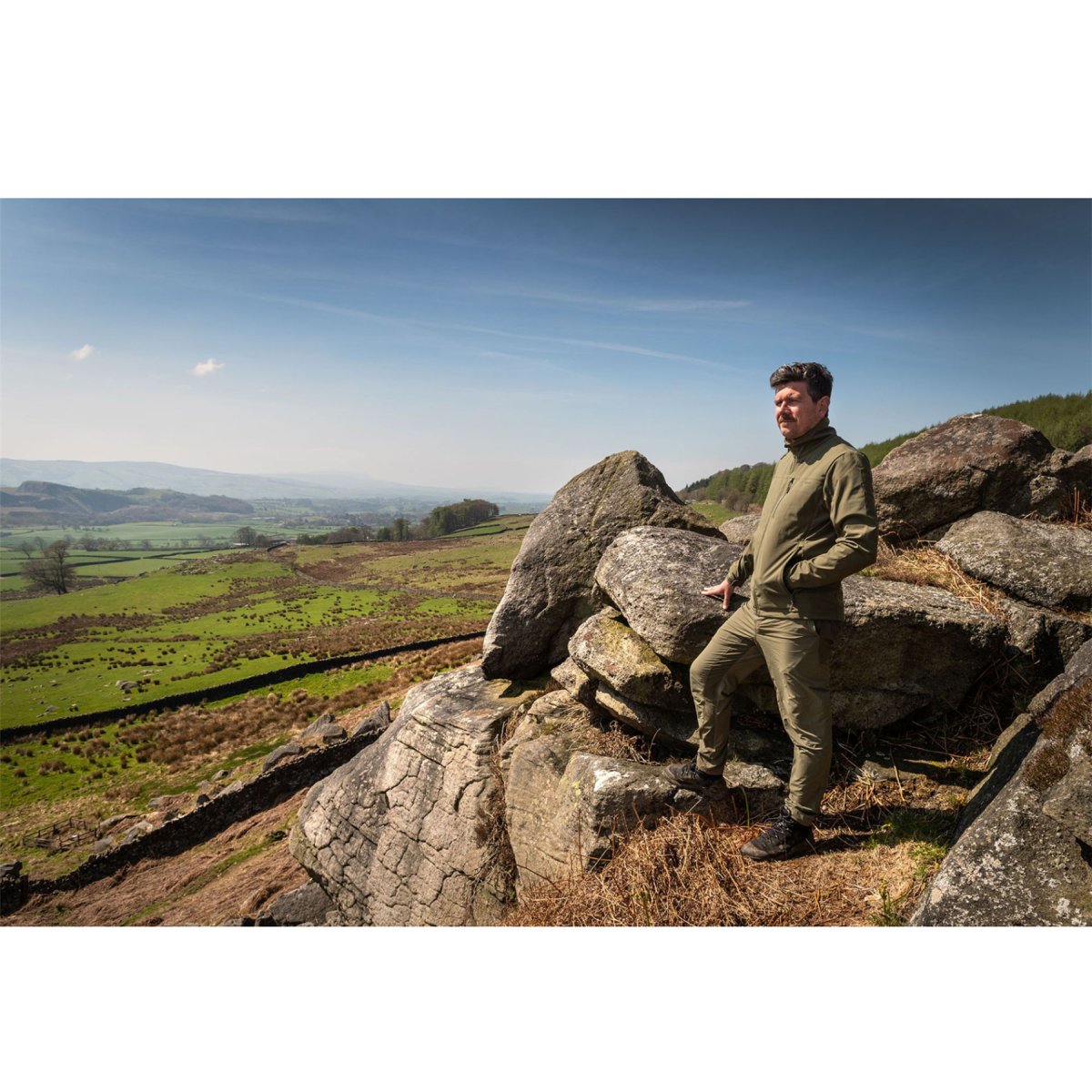 Snugpak Cyclone Softshell Jacket Breathable Water Resistant Outdoor Olive