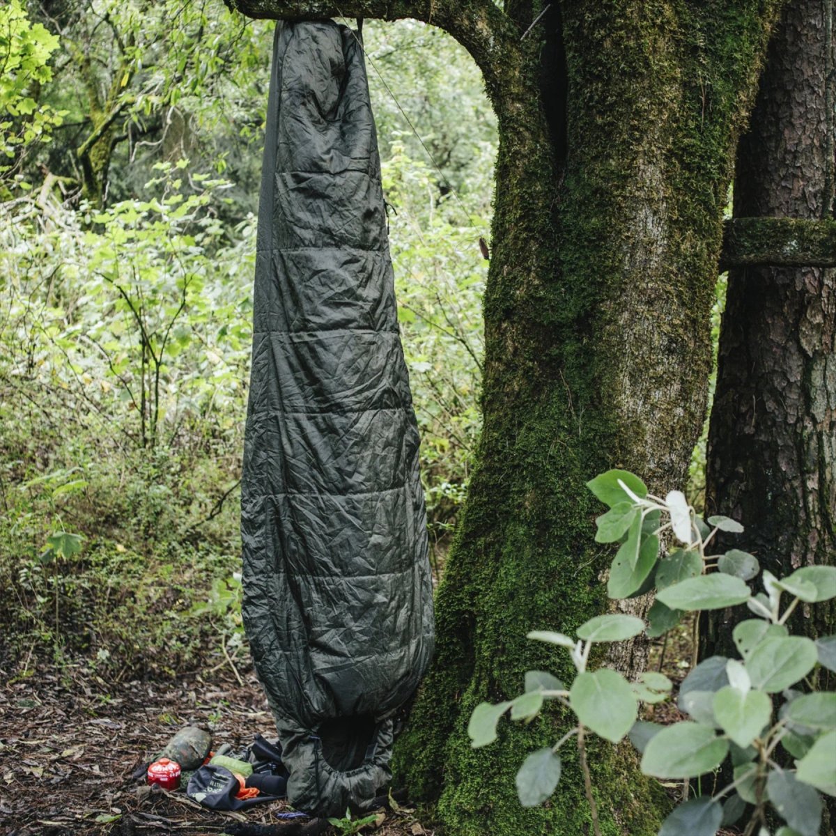 Snugpak Sleeper Lite Sac de couchage -10 Chaud et léger avec capuche momie Olive