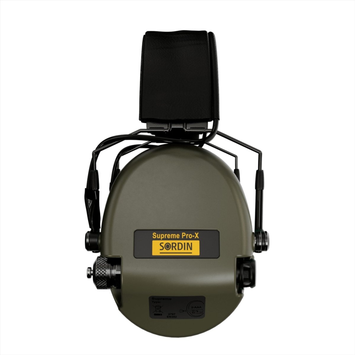 Sordin Supreme Pro-X Hear 2 Slim Tactical Stirnband Gehörschutz Grün