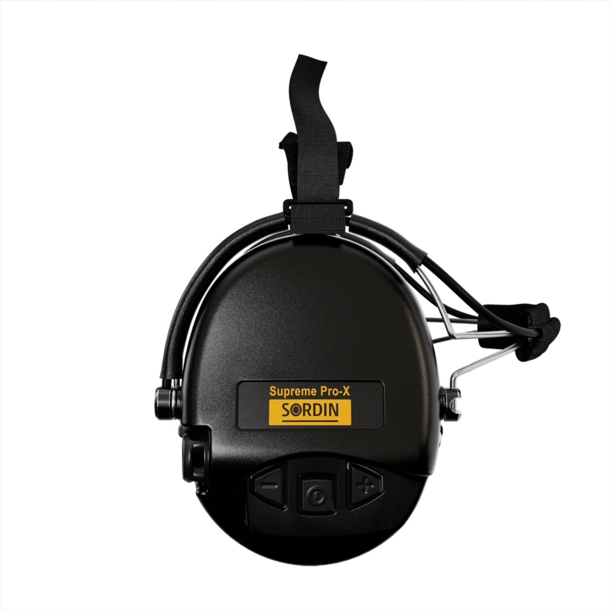 Cuffie antirumore elettroniche Sordin Supreme Pro-X Hear2 Active Neckband Gel nere