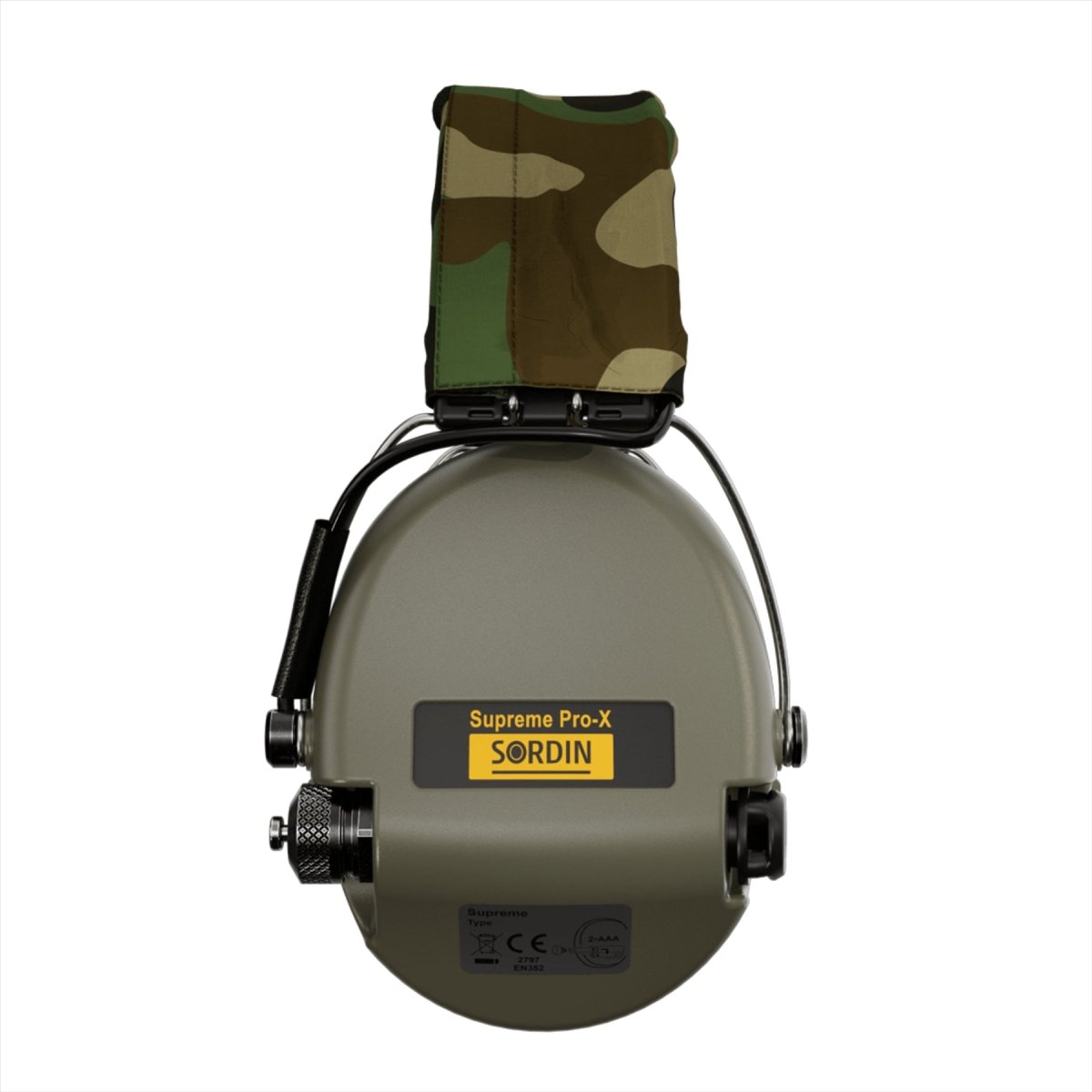 Sordin Supreme Pro-X Gehörschutz SordinHEAR2 4 Audioprofile Woodland