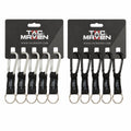TAC MAVEN 6mm Aluminum Carabiners 5 Pack Outdoor Key Clips Camping Gear