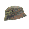 TACGEAR Marke Boonie-Hut im Stil der Bundeswehr Flecktarn-Ripstop-Anglerhut