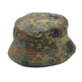 TACGEAR Marke Boonie-Hut im Stil der Bundeswehr Flecktarn-Ripstop-Anglerhut