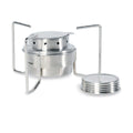 Tatonka Stove set multifuel outdoor burner kit stainless steel compact pot stand