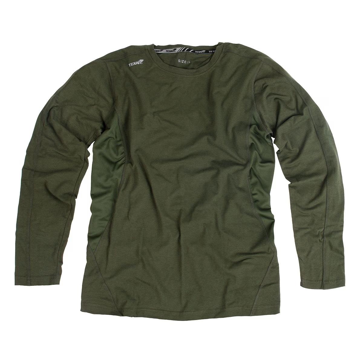 TEXAR Militärbekleidung Thermo-Unterhemd Langarm Felduniform Basisunterwäsche