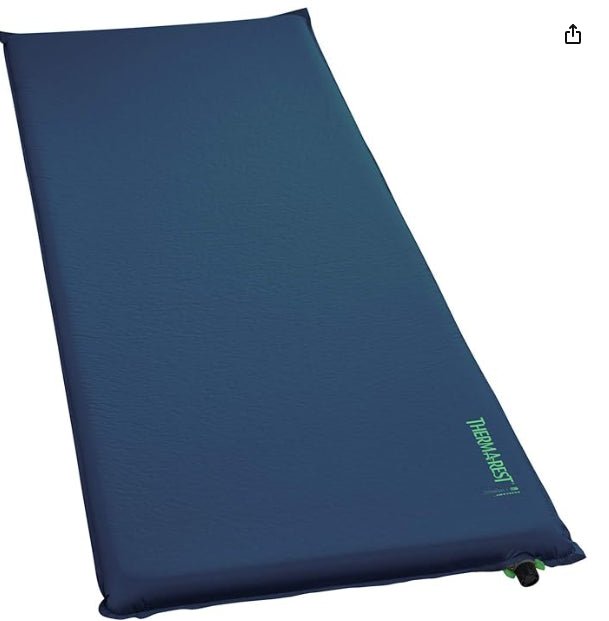 Therm-a-Rest BaseCamp XL Matelas autogonflant 196 cm Bleu Poséidon