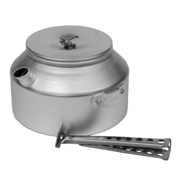 Couvercle de bouilloire Trangia 0,9 L en aluminium léger poignée pliante sac à dos en plein air - GoMilitar