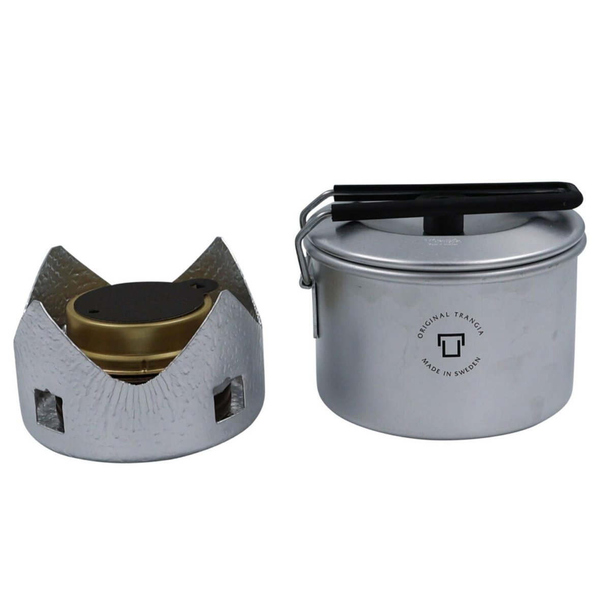 Trangia kitchen stove set cookware lightweight stainless steel compact hiking