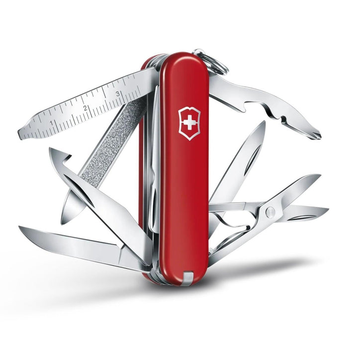 Couteau multi-outils Victorinox Swiss Mini Champ 15 fonctions en acier inoxydable - GoMilitar