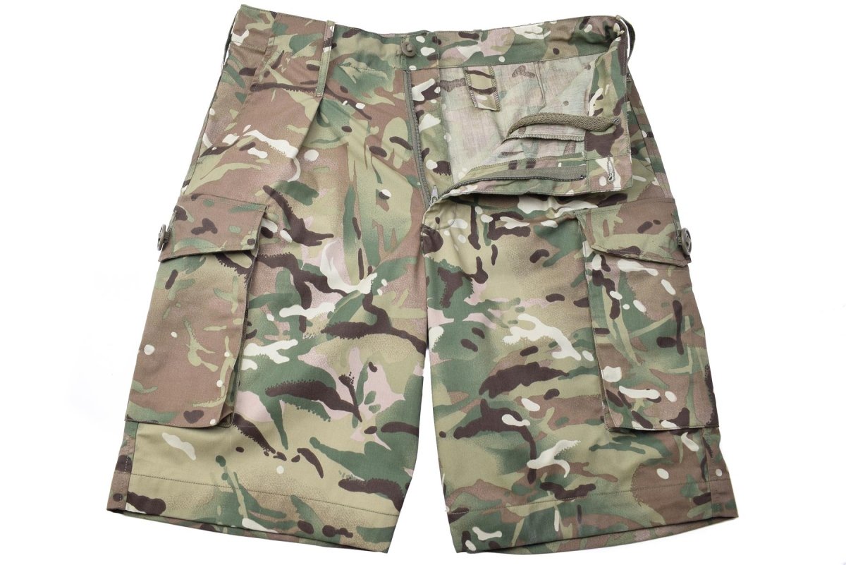 Véritable short de combat militaire MTP camouflage de l'armée britannique, équipement militaire NEUF