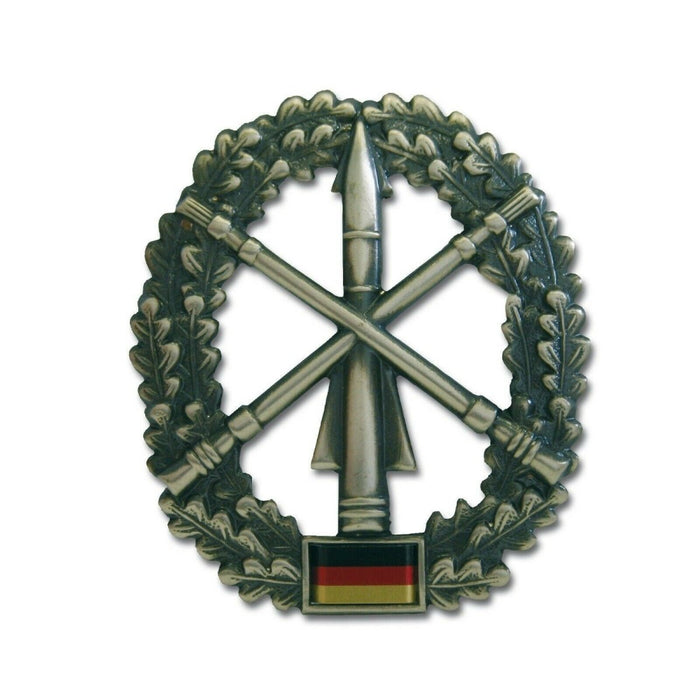 Autentico berretto dell'esercito tedesco, distintivo, coccarda, truppa antiaerea, difesa aerea