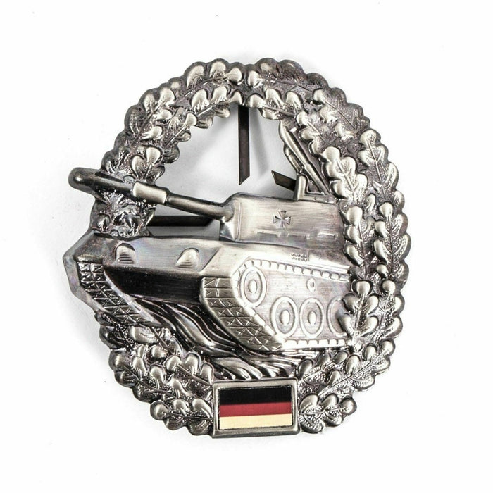 Autentico esercito tedesco BW Panzer Beret Insignia Badge Coccarda cisterna Panzertruppe