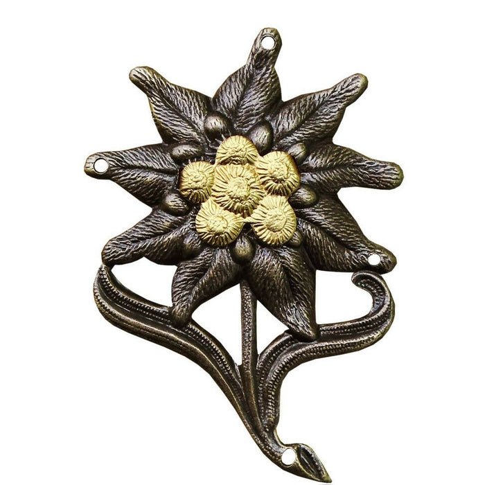 Cappello autentico dell'esercito tedesco truppe di montagna Insignia Badge cap coccarda stella alpina
